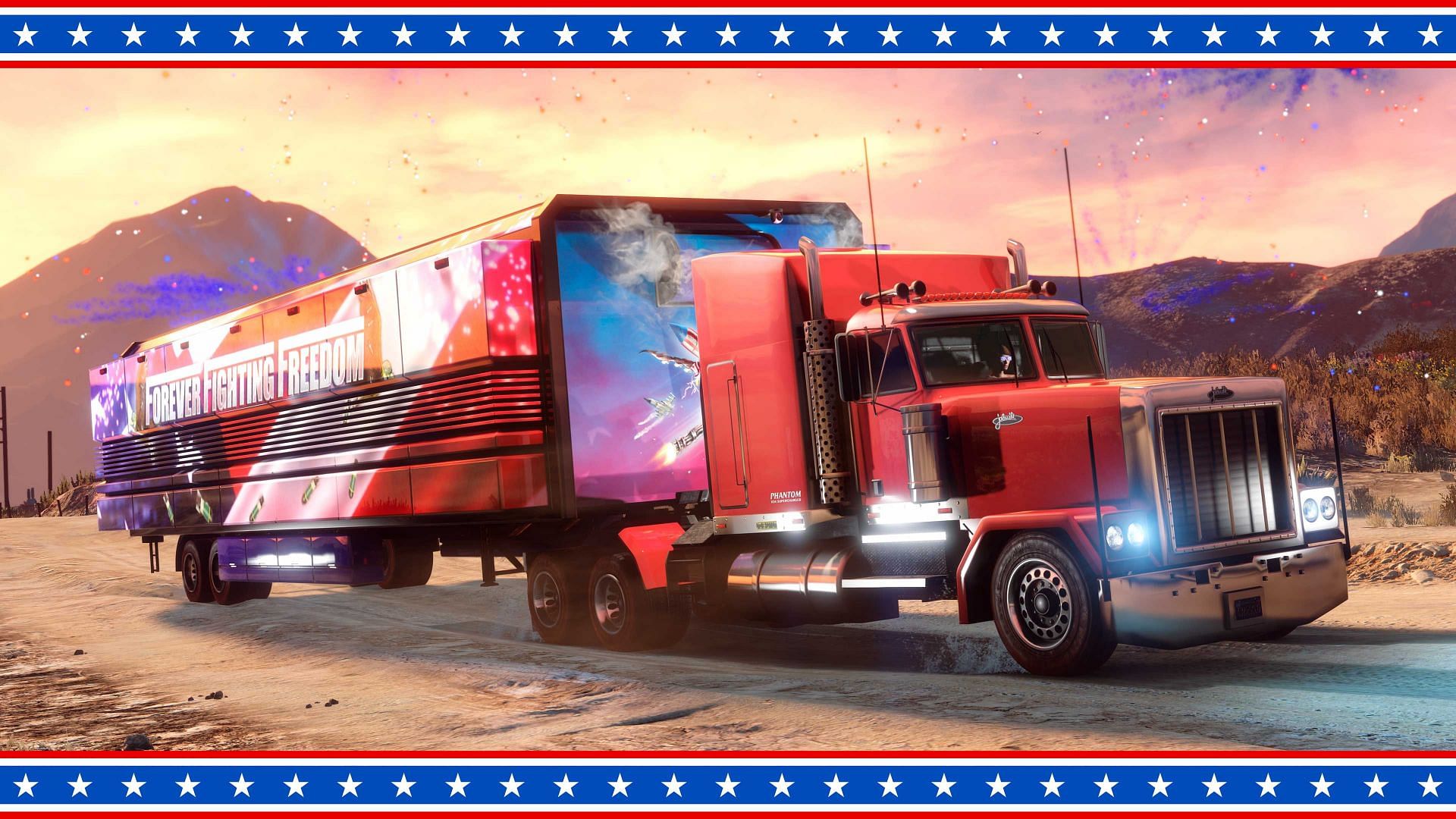 The MOC sporting an Independence Day-themed livery (Image via Rockstar Games)