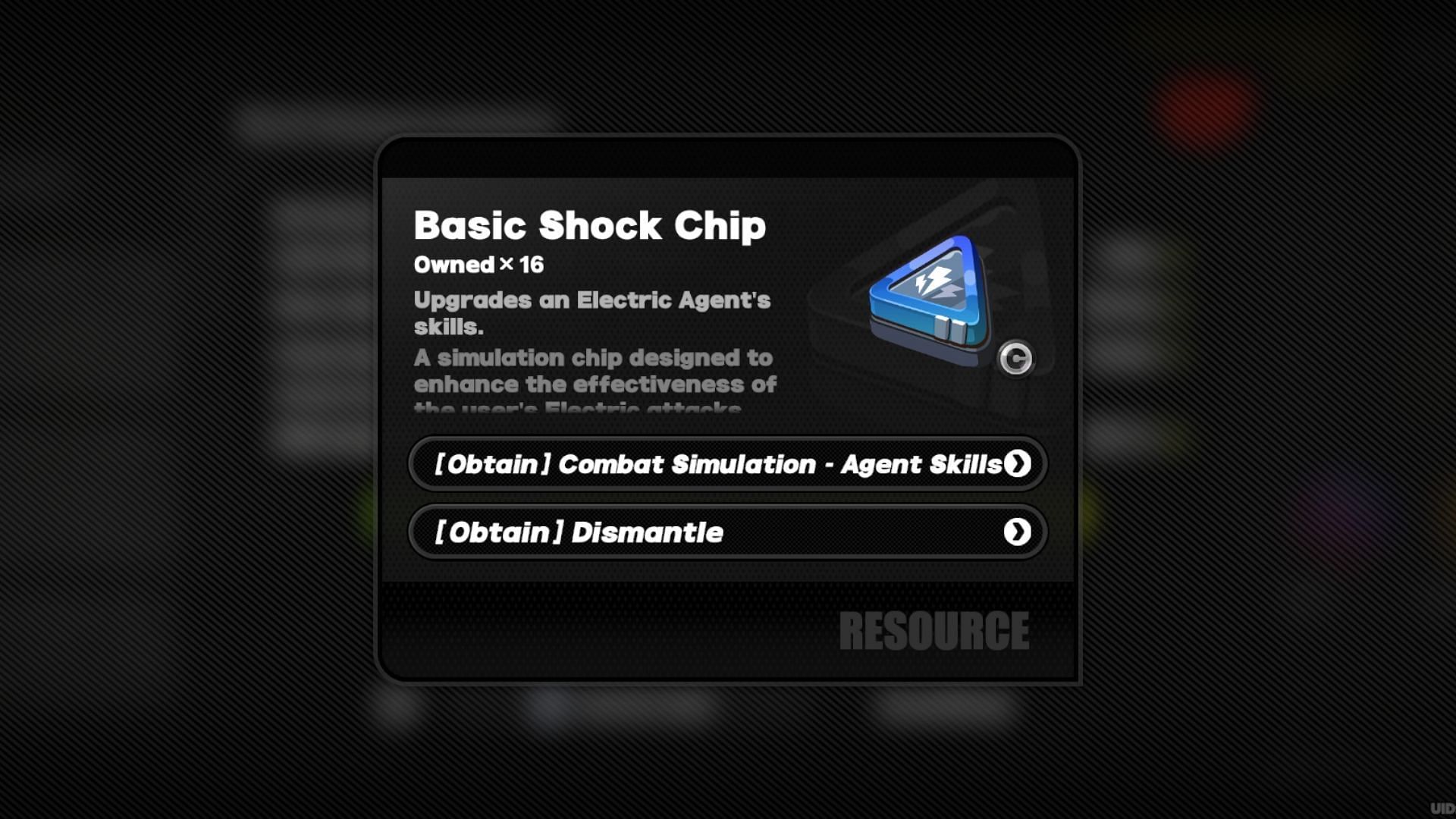 Shock Chip in Zenless Zone Zero