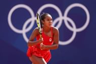 Leylah Fernandez at the Paris Olympics 2024. (Photo Getty)