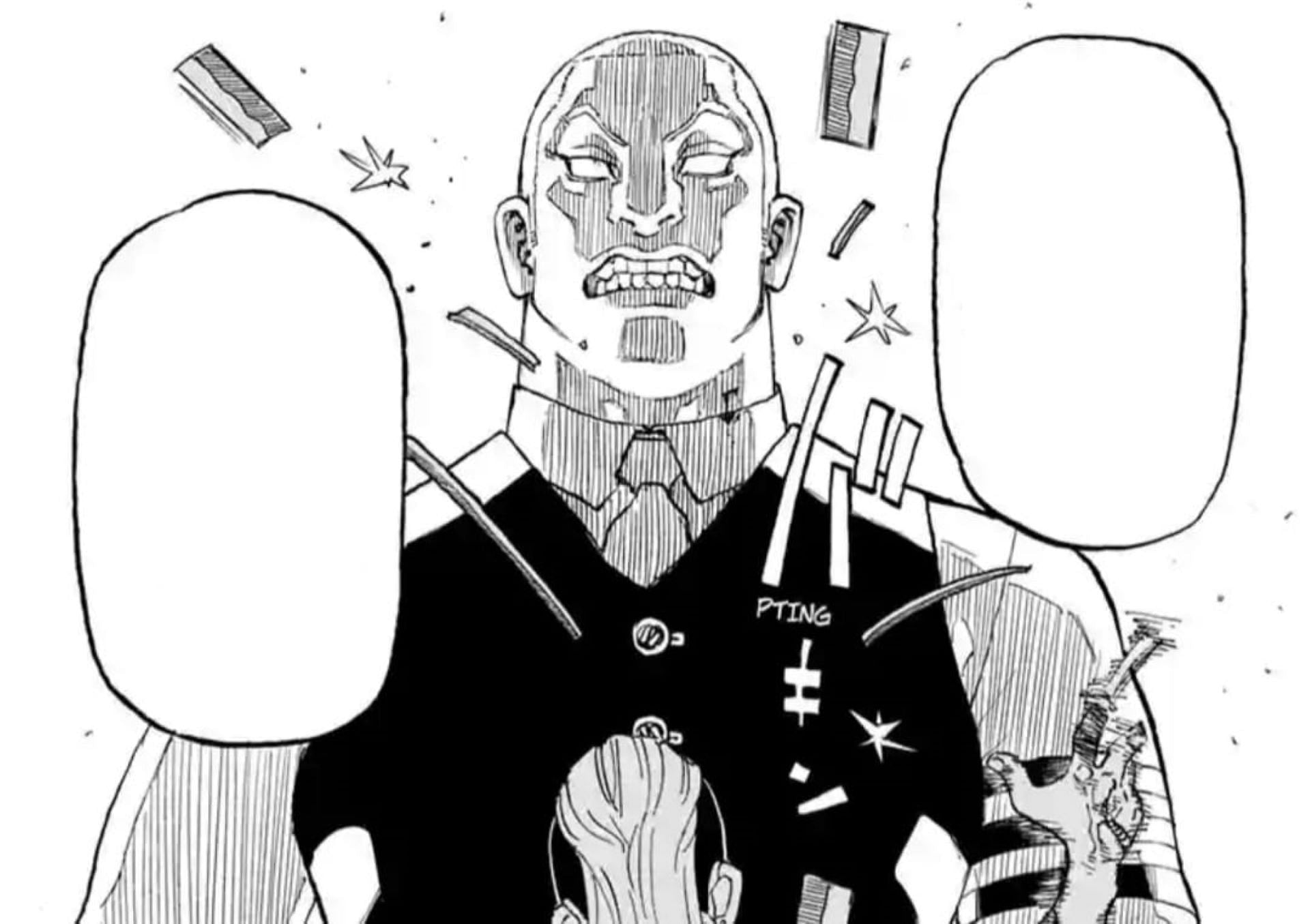 Torazo, as seen in the manga (Image via Ken Wakui/Shueisha)