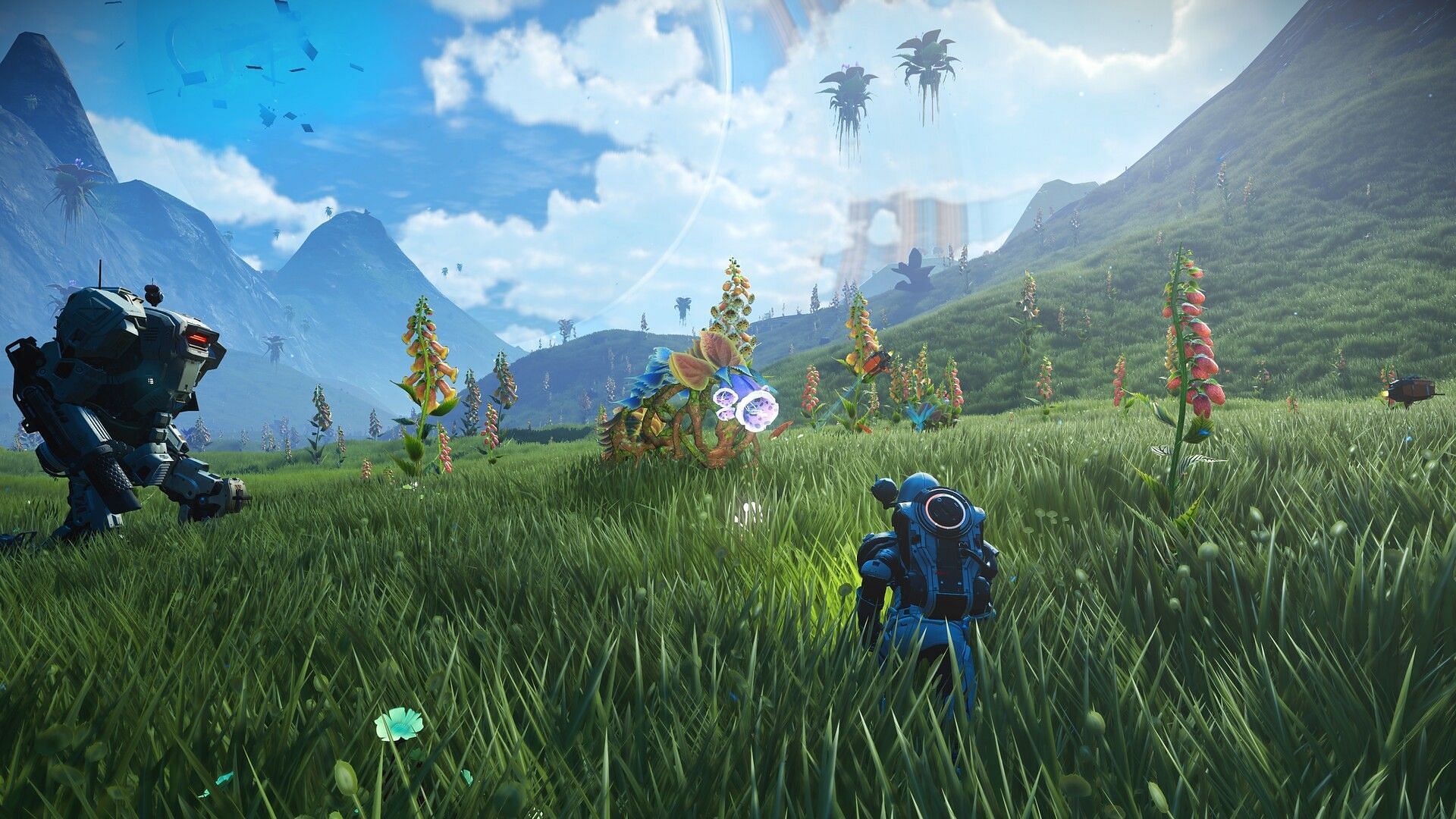 All major graphical changes in No Man's Sky Worlds Part 1