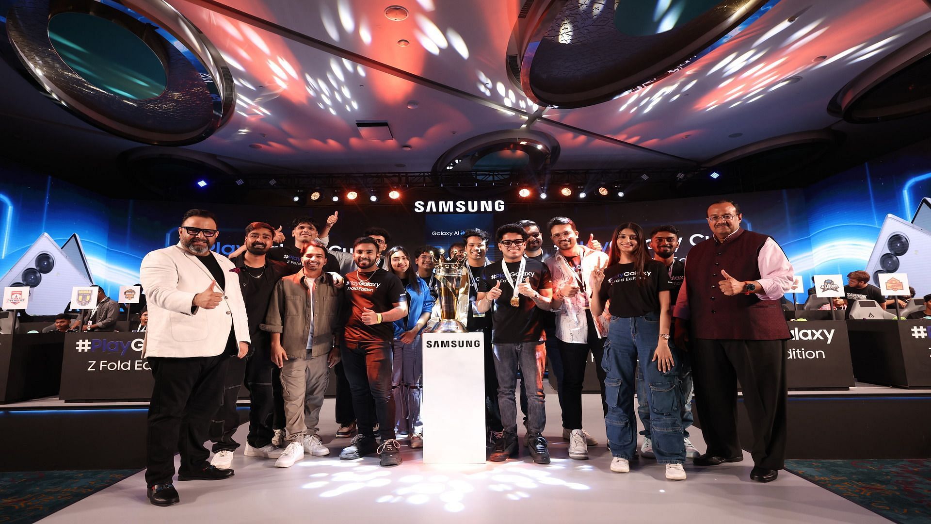 Team captains in Samsung Z Fold Edition 2024 (Image via Samsung)