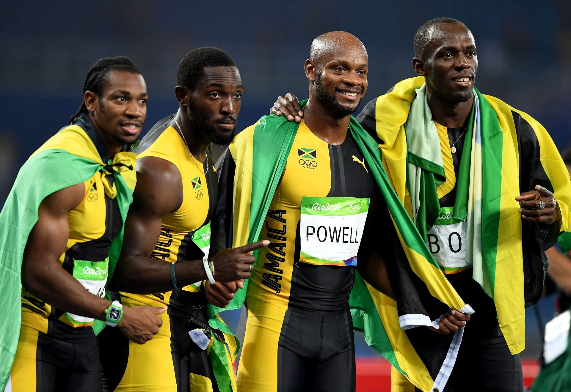 Rio Olympics 2016-Yohan Blake (L) and Usain Boly (R) (Photo-Getty)