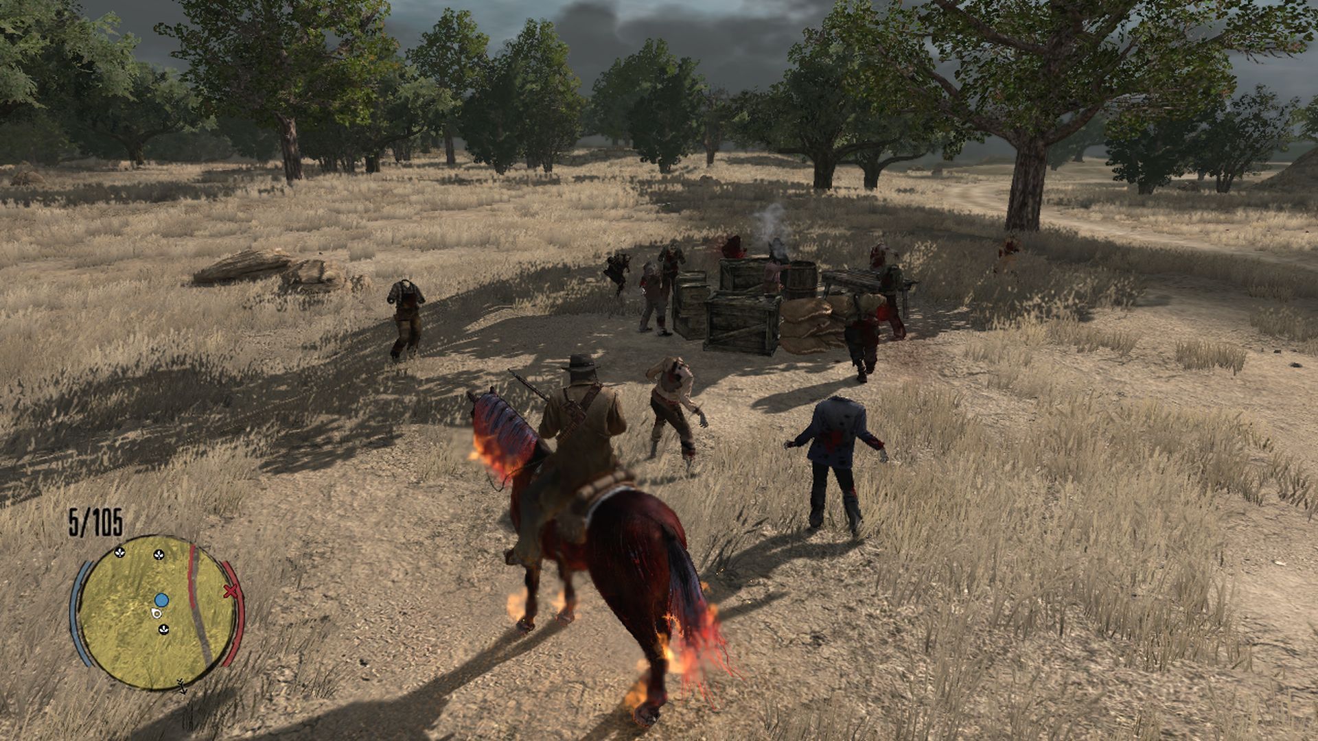 Scene from Red Dead Redemption (Image via Rockstar Games)