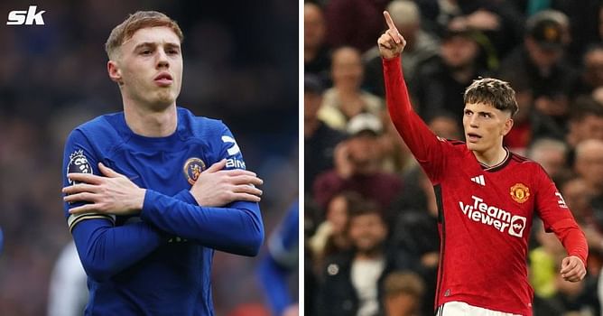 Alejandro Garnacho and Cole Palmer hail Manchester United man's performance in international clash on social media