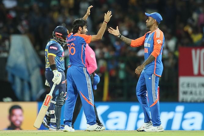 When is Team India's next match in the T20I series against Sri Lanka?