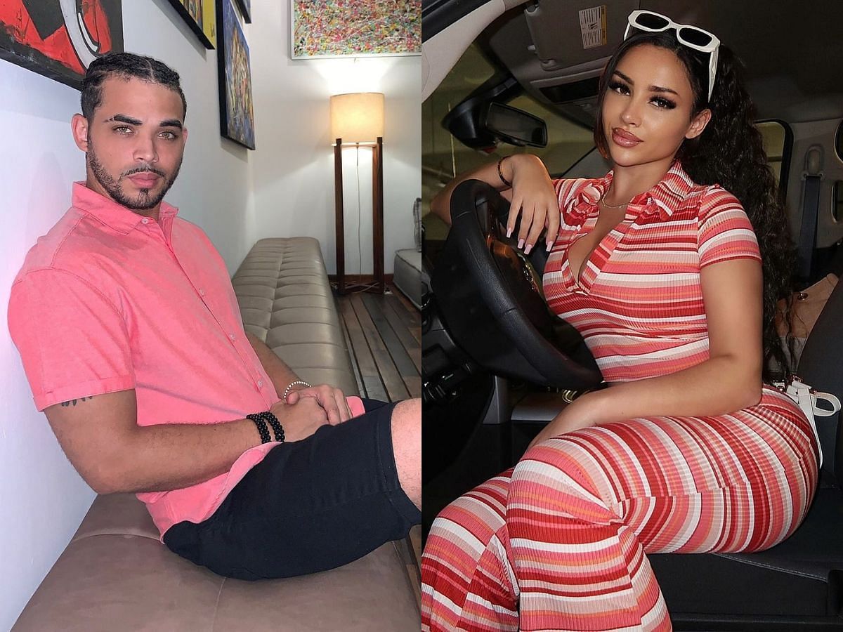 Rob and Sophie from 90 Day Fiance (Images via Instagram/@robwarne_, @sophiesierra98)