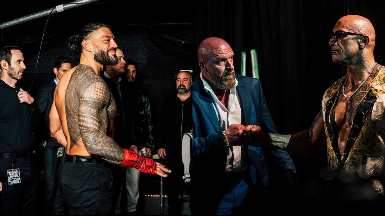 WWE, Roman Reigns, The Rock, Triple H, Rhea Ripley, 