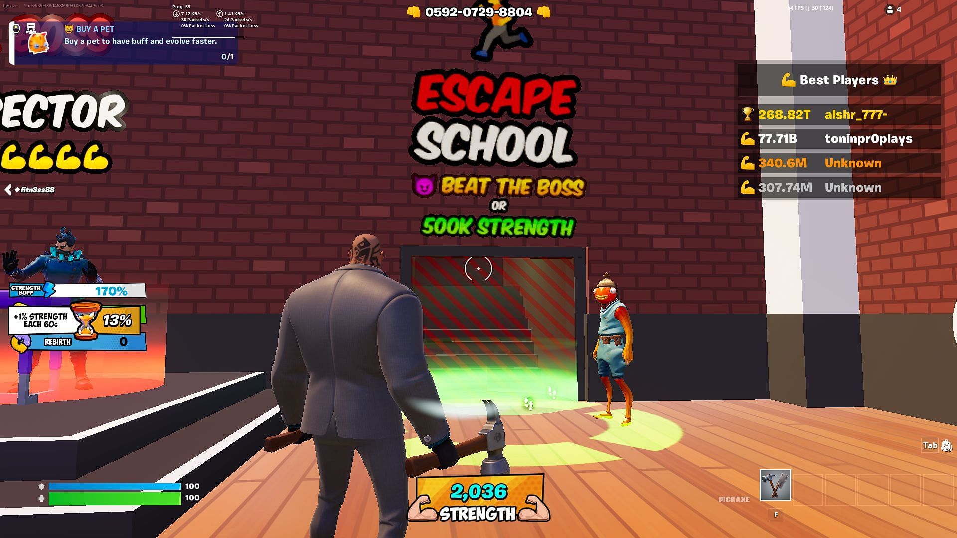 Escape School Level (Image via Epic Games)