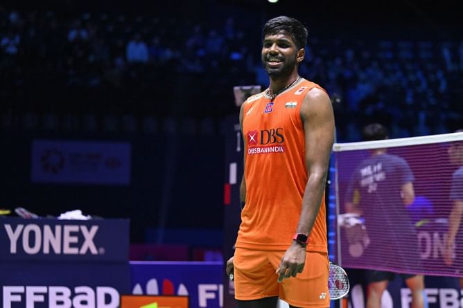 Satwiksairaj Rankireddy meets 'beast' Rafael Nadal at the Paris Olympics 2024