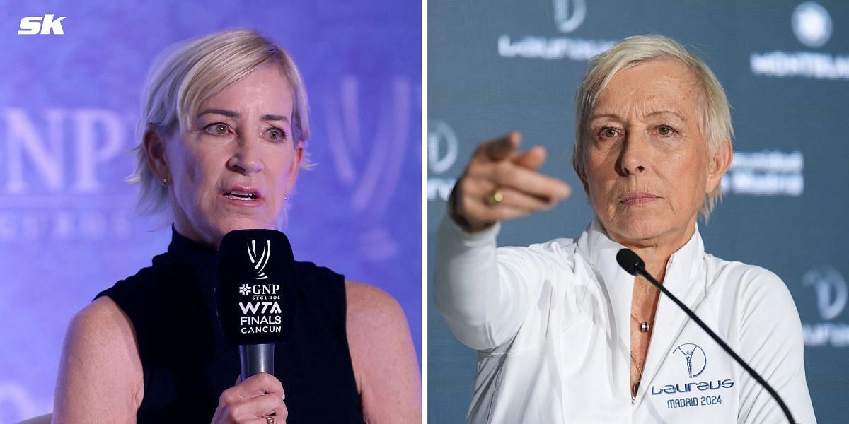 Chris Evert agreed with Martina Navratilova