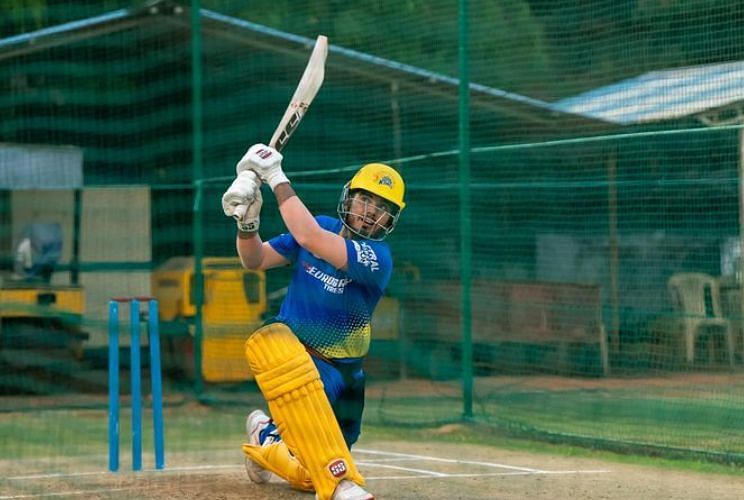 Nishant Sindhu in a training session for Chennai Super Kings (Image Credits: Nishant Sindhu&#039;s Instagram)