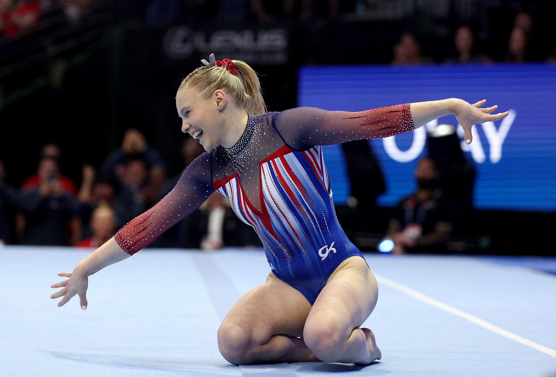 Jade Carey was sensational at the 2020 Tokyo Olympics (IMAGE: GETTY)