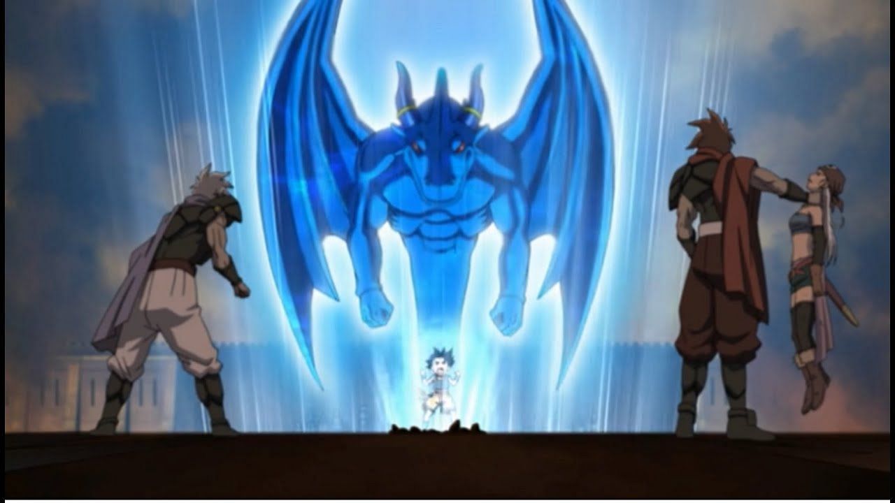 Blue Dragon (Image via Studio Pierrot)