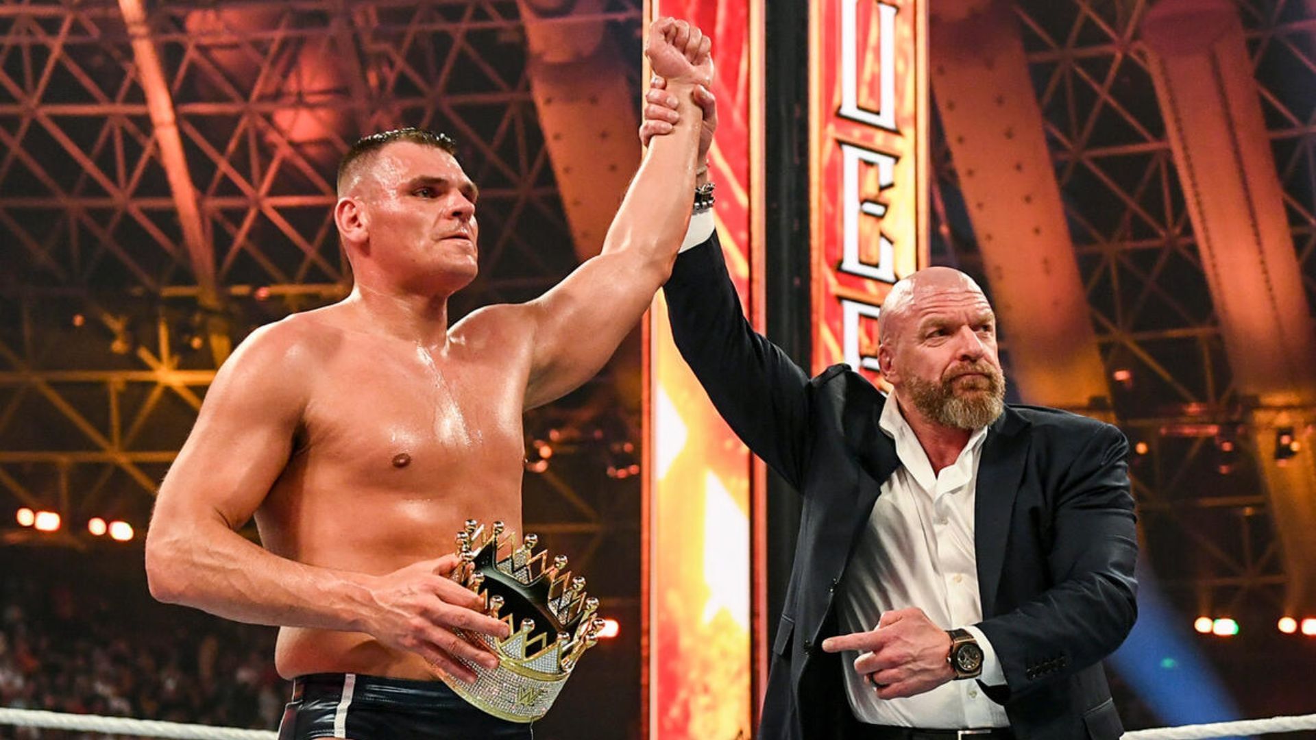 Gunther and Triple H [Image credits: WWE.com]