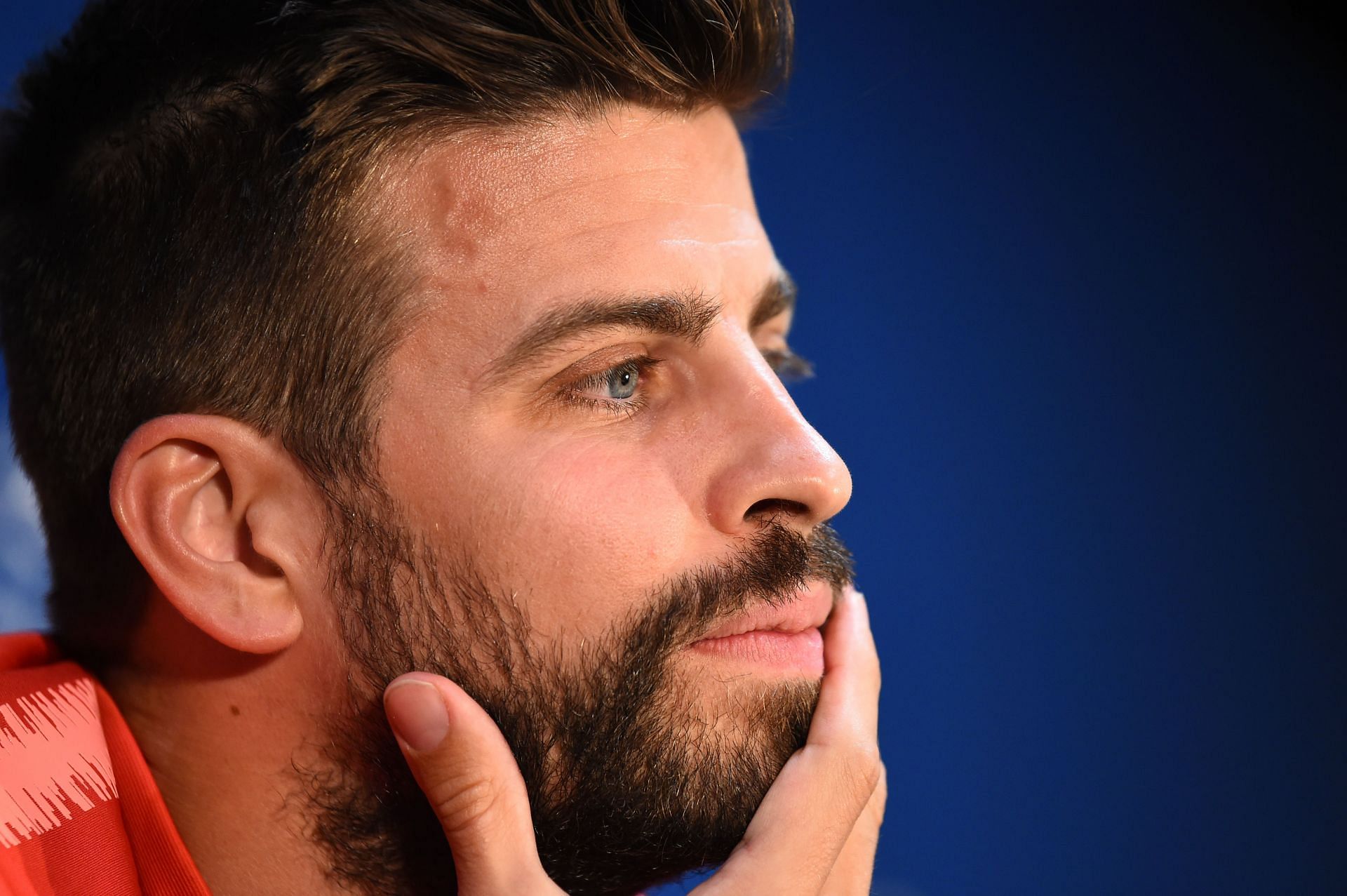 Gerard Pique didn't become a regular starter at Manchester United.