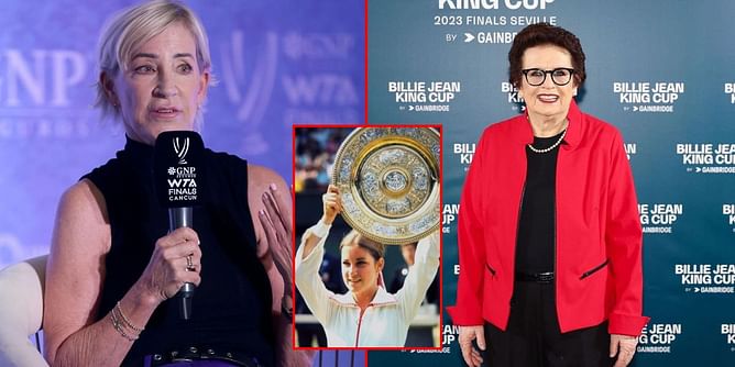 "I should never have won Wimbledon" - Chris Evert fondly revisits maiden title at SW19 aided by early exits of Billie Jean King & Evonne Goolagong