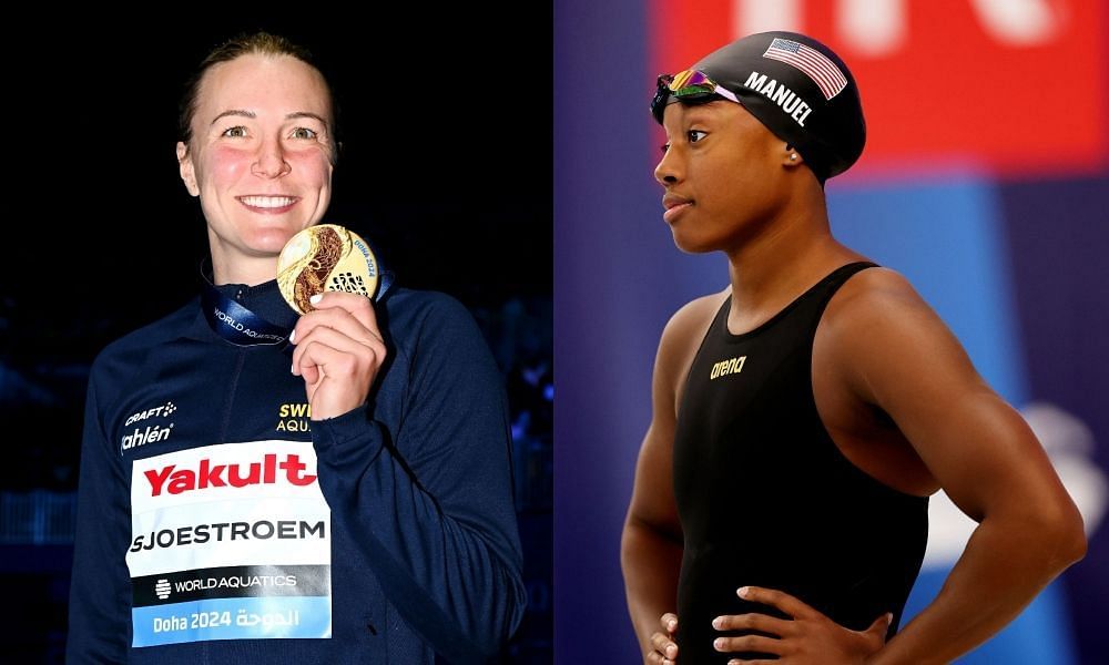 Fastest 100m female freestylers