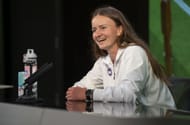Post-match conference of Wimbledon Champion Barbora Krejcikova (Getty Images)