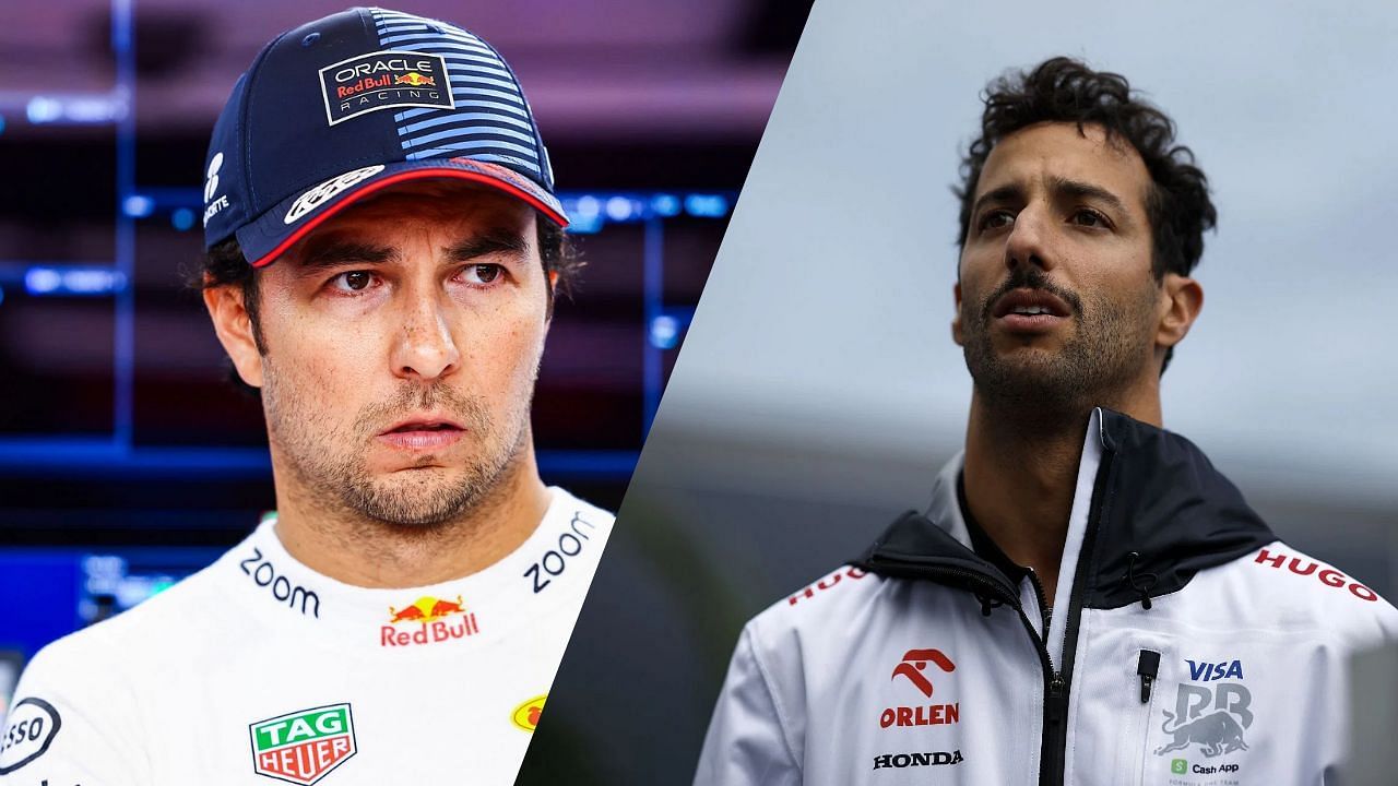 Sergio Perez and Daniel Ricciardo (Image via Getty)