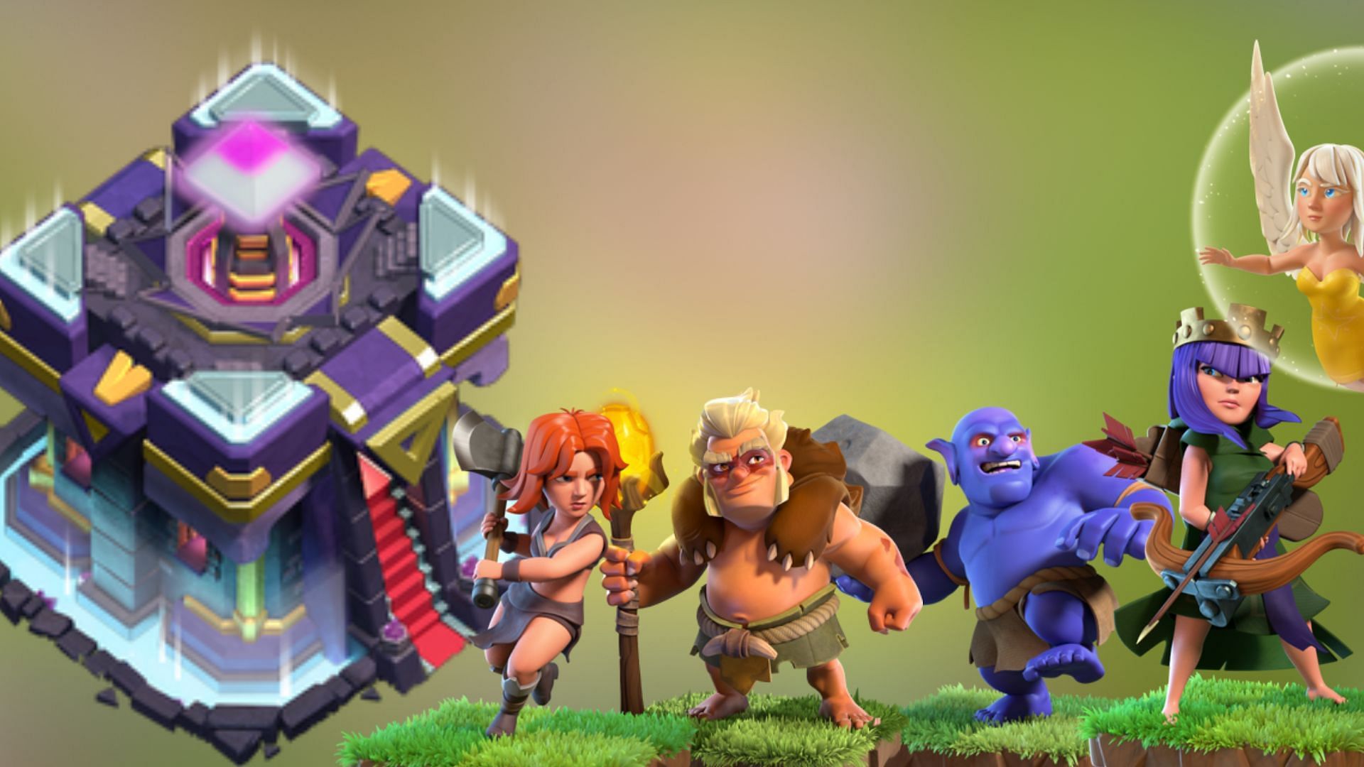 Queen Charge BoWiVa attacking strategy (Image via SuperCell)