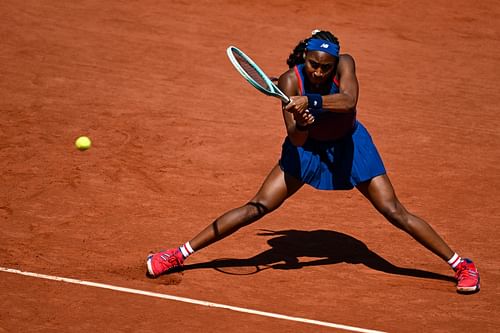 Gauff at the Paris Olympics 2024. (Photo: Getty)