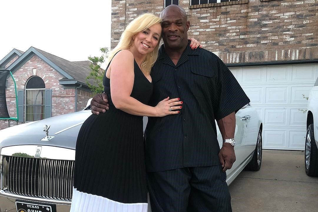 Ronnie with his wife Susan @ronniecoleman8 on Instagram