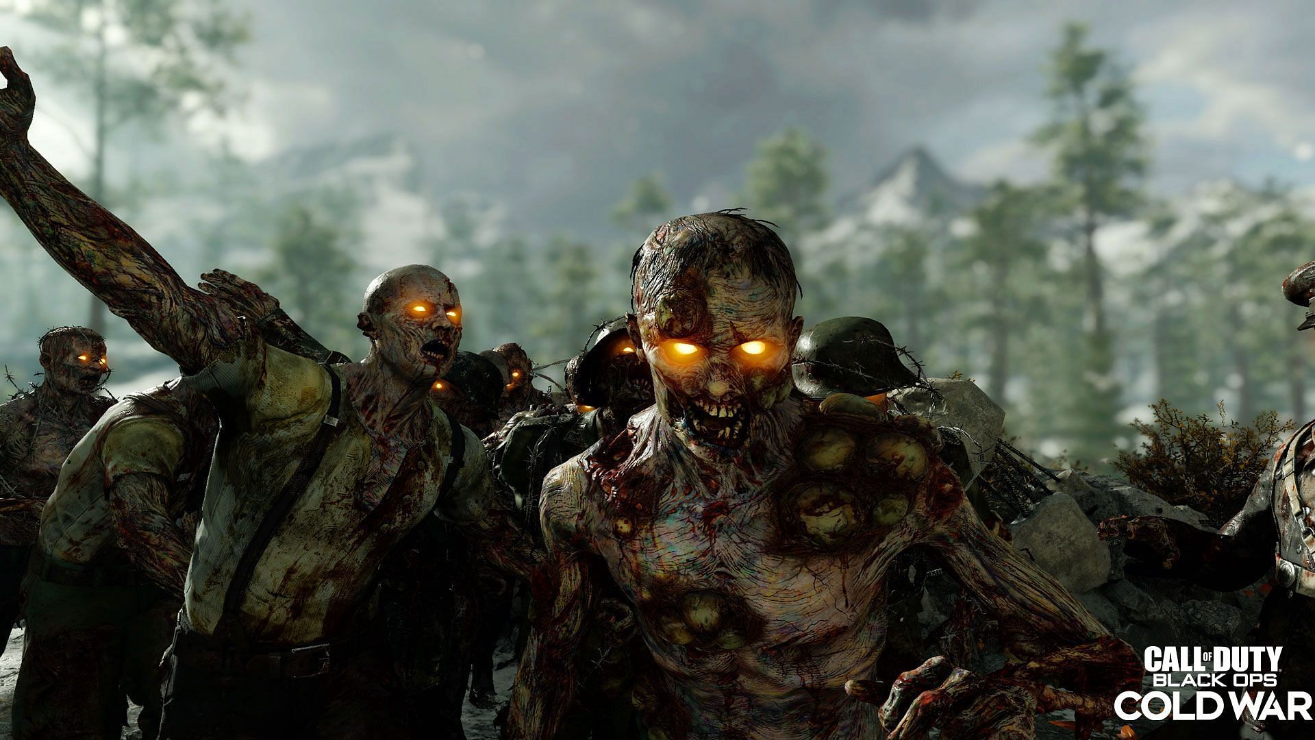 A snap from Black Ops Cold War Zombies (Image via Sportskeeda)