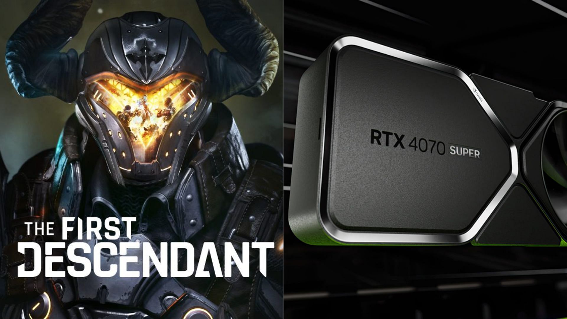 The RTX 4070 and 4070 Super are some powerful GPUs for playing The First Descendant (Image via Nexon Games and Nvidia)