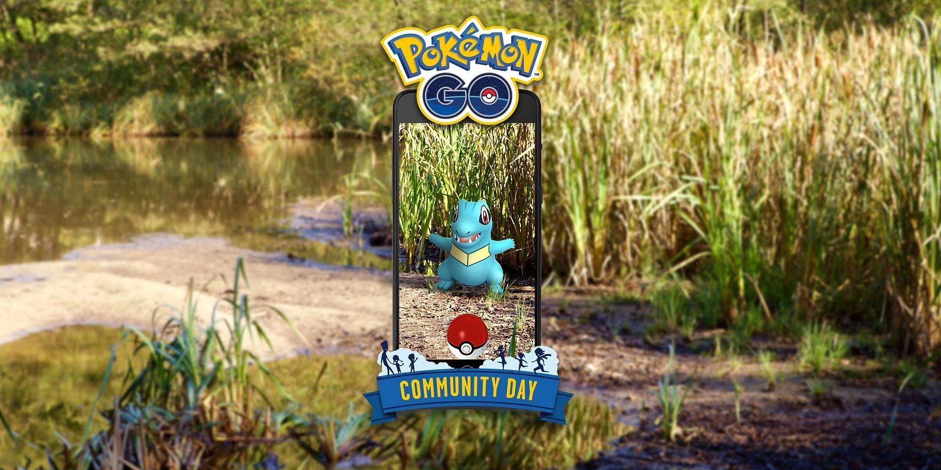 Totodile Community Day poster (Image via TPC)