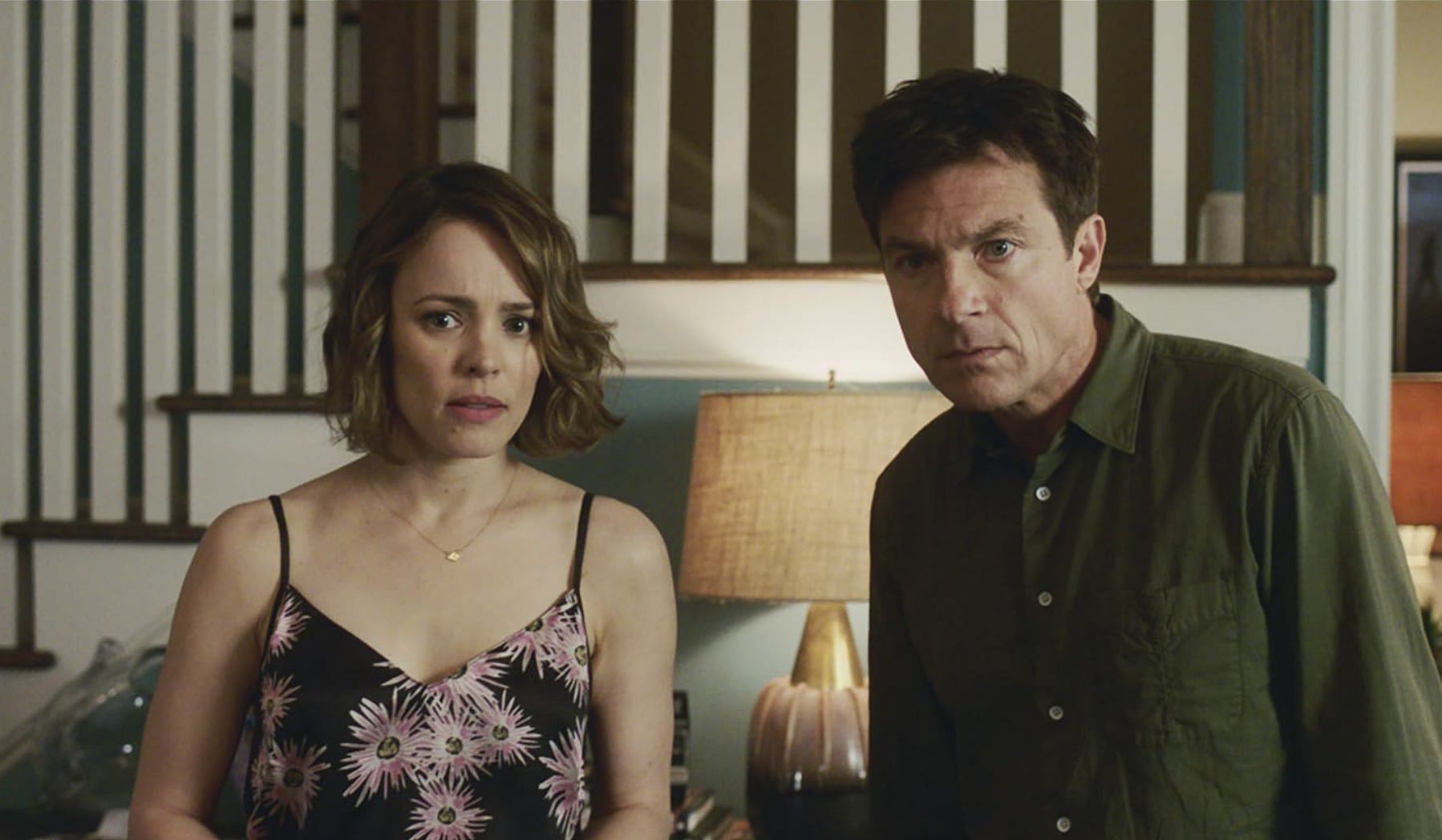 Rachel McAdams and Jason Bateman (Image via IMDb)