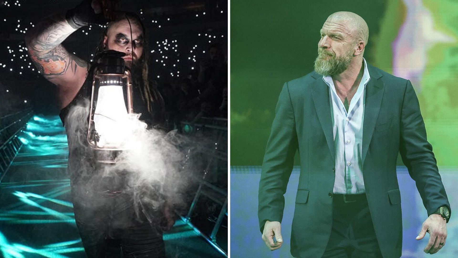 Bray Wyatt and Triple H [Image credits: WWE.com]