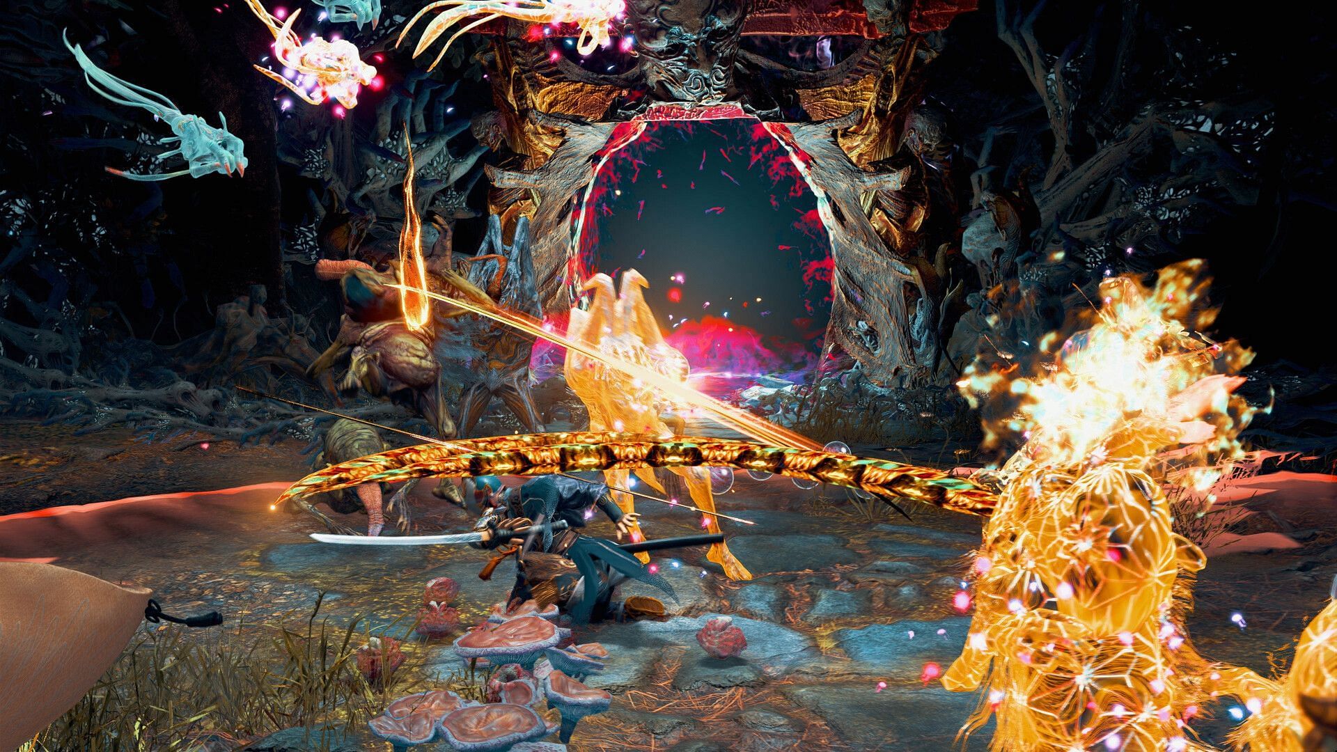 Photo Mode offers robust feautes in Kunitsu-Gami (Image via Capcom)