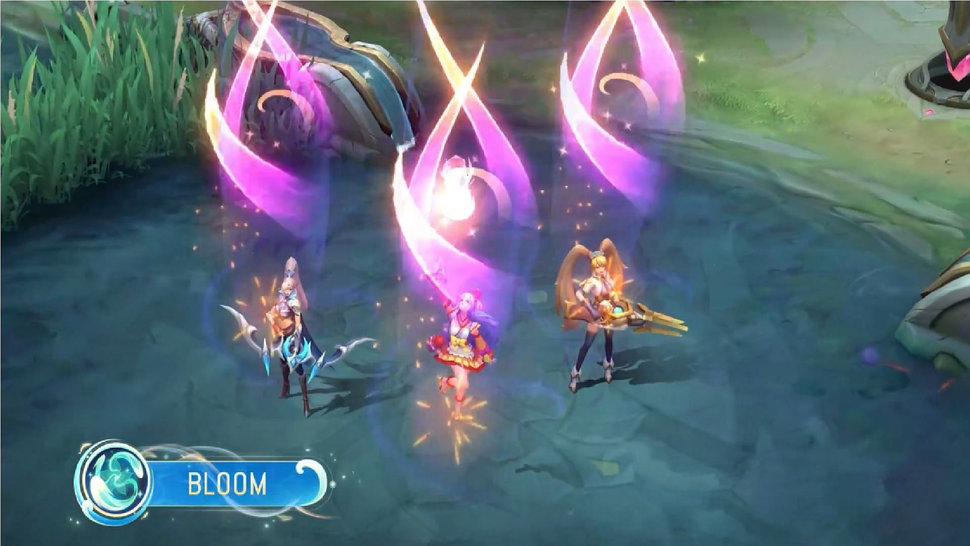 New Floryn skin also changes the animation of her Ultimate (Image via Moonton Games)