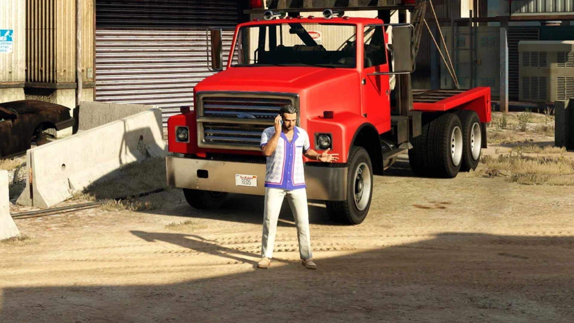 Yusuf Amir as seen in December 2023 in GTA Online (Image via Rockstar Games)