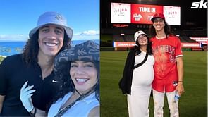 "You couldn't give her one moment of privacy?" - Fans fire back as paparazzi leak photos of Cole Tucker & wife Vanessa Hudgens with newborn
