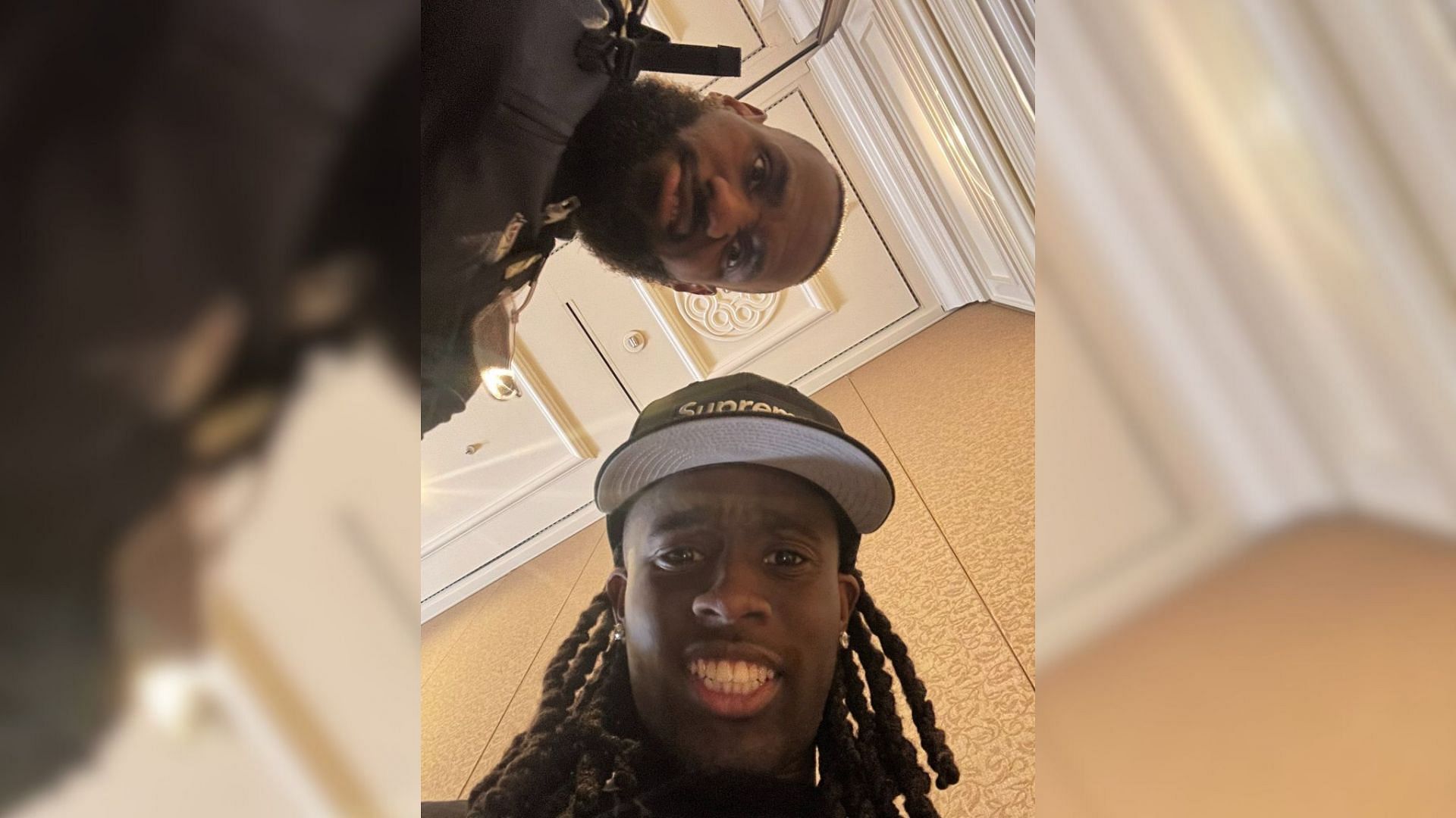 Kai Cenat posts selfie with LeBron James