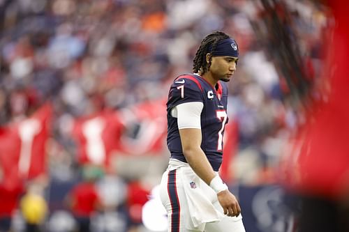 CJ Stroud at Tennessee Titans v Houston Texans