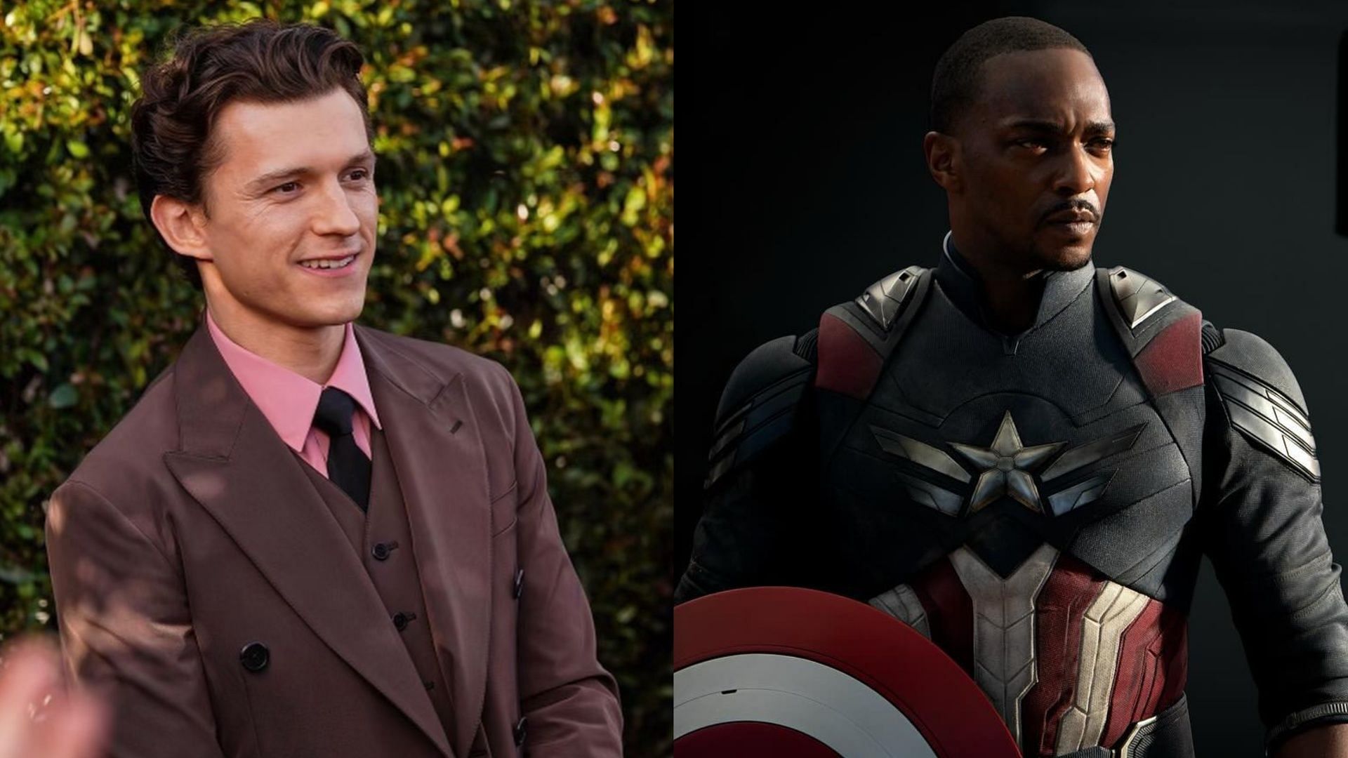 Anthony Mackie hilariously fired back at Tom Holland (Image via Instagram/@anthonymackie, @ tomholland2013)