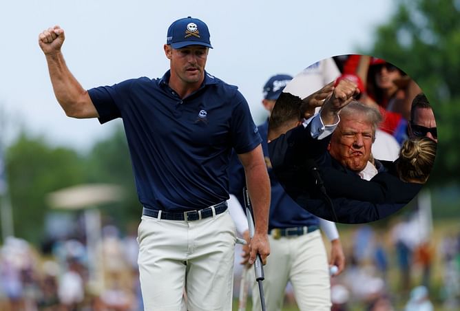 "Praying for President Trump"- LIV Golfer Bryson DeChambeau wishes for Donald Trump's recovery after assassination attempt