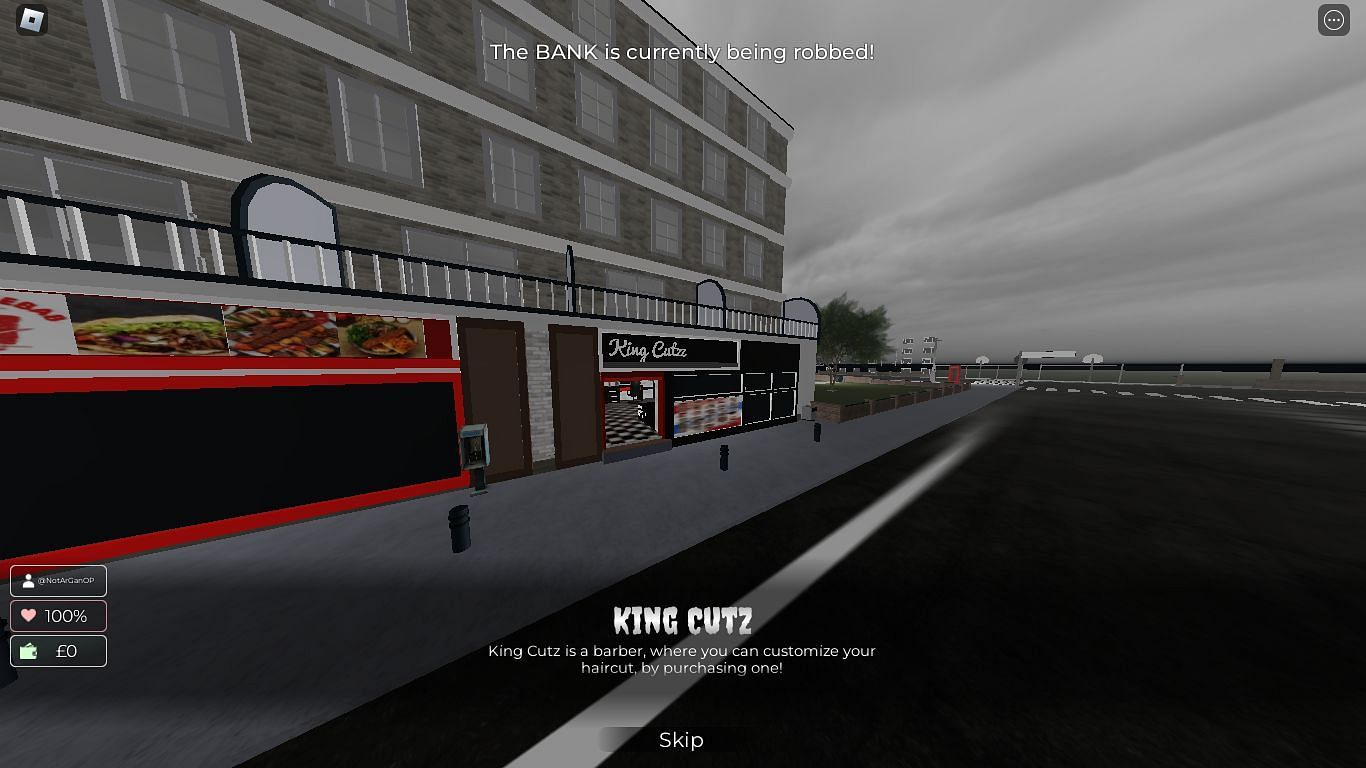 Gameplay screenshot from Streetz War 2 (Image via Roblox)