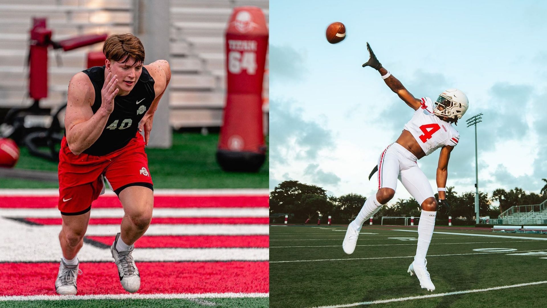 Ohio State stars Jack Sawyer and Jeremiah Smith