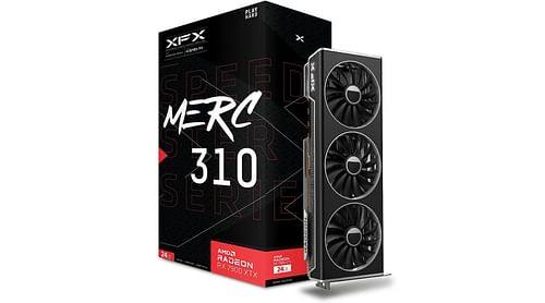 The XFX Speedster MERC310 AMD Radeon RX 7900XTX (Image via XFX, Amazon)