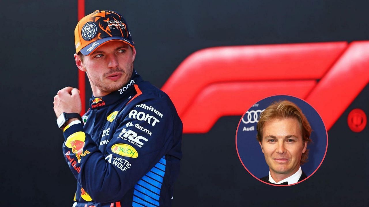 Max Verstappen and Nico Rosberg. Credit: Getty Images.