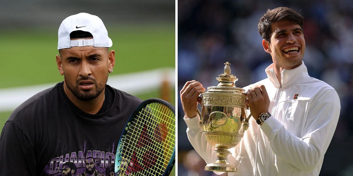 Nick Kyrgios and carlos alcaraz