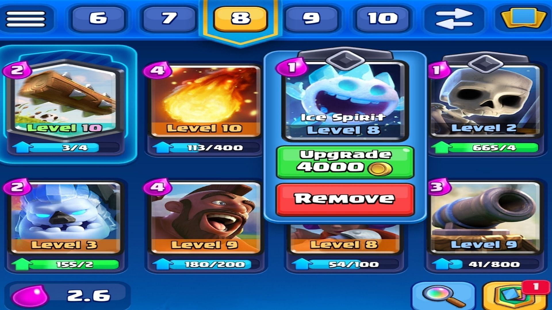 Hog 2.6 is one of the oldest decks of the game (Image via Supercell)