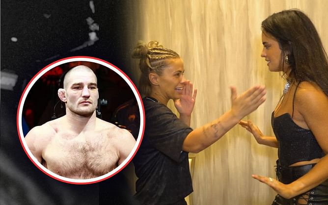 Sean Strickland reacts to Nina-Marie Daniele getting "slapped" by Paige VanZant: "Oldest trick in the book"