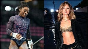 WATCH: Popstar Tyla beams in excitement to witness Simone Biles perform at the Paris Olympics 2024