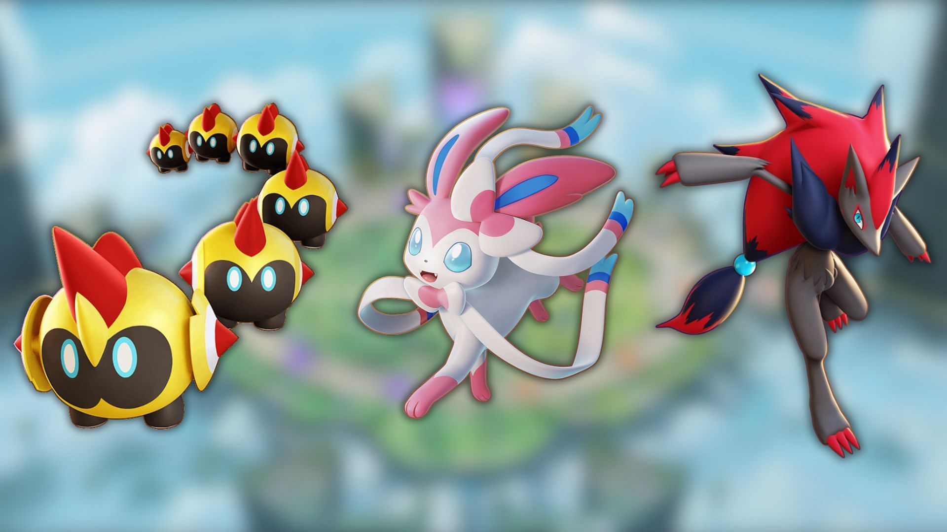 All losers in the new Pokemon Unite Shadow Flame update (Image via The Pokemon Company)