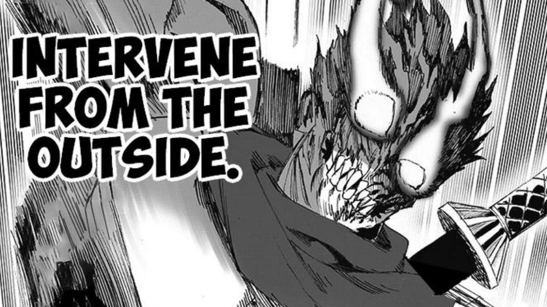 Empty Void as seen in One Punch Man manga (Image via Shueisha)